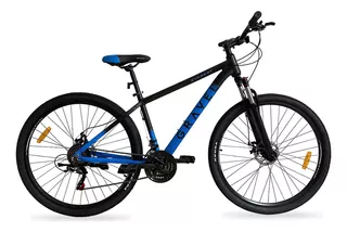 Gravel Bicicleta De Montaña Everest Mtb R26 21v Shimano Color Azul/Negro Tamaño del cuadro 26