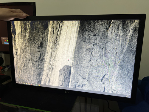 Monitor Lg 22mk400h Led 21.5 100v/240v Negro (Usado)