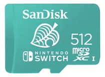 Comprar Tarjeta de memoria para Nintendo Switch 512GB SanDisk microSDXC Con Licencia Oficinal para Nintendo Switch, Switch Lite y Switch OLED
