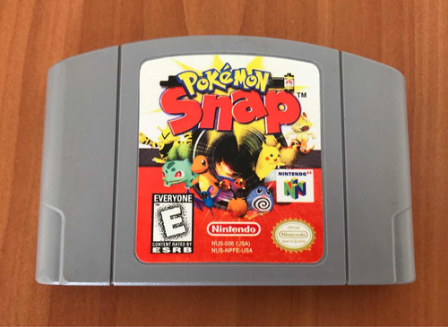 Juego De Nintendo 64, Pokemon Snap.