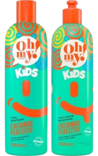 Kids Cachinho Perfeito! Shampoo+creme Pentear 300ml Oh My!
