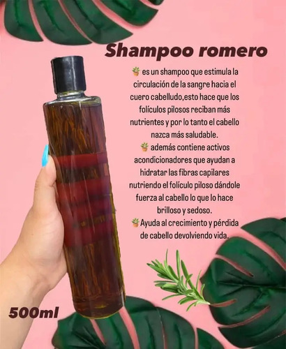Shampoo De Romero 100% Artesanal Shampoo Romero 100%