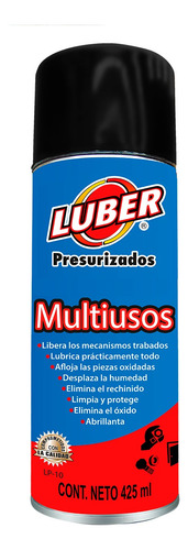 Aceite Aflojatodo Multiusos Luber 425 Ml