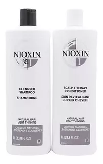 Nioxin 1 Duo Shampoo Y Acondicionador 1000ml Sist 1