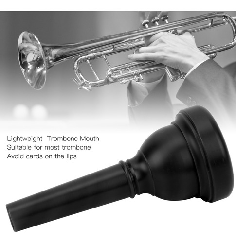 Imagen 4 de 10 de Boquilla Trombón Bajo Abs Para Principiantes Professonal