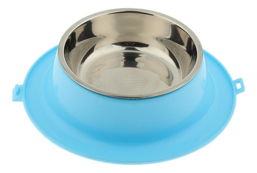 M Comedero De Mascotas Cuenco De Animales De Material Azul