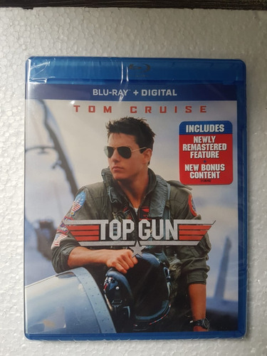 Blu Ray Top Gun - Tom Cruise - Remasterizado, Dub/leg Lacrad