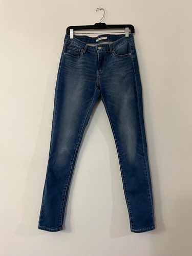 Jeans Elásticado Marca Levis 711 Skinny Talla 28 Usado