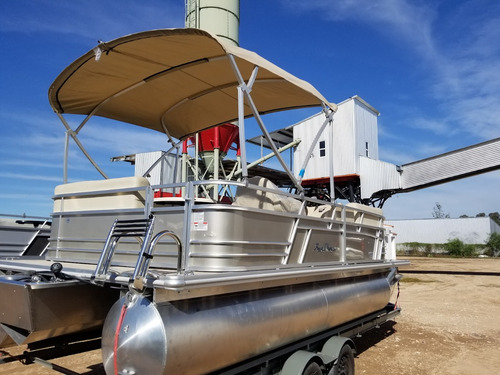 Pontoon Catamaran Lancha Sunchaser M. In Usa Geneva 20ds Crs
