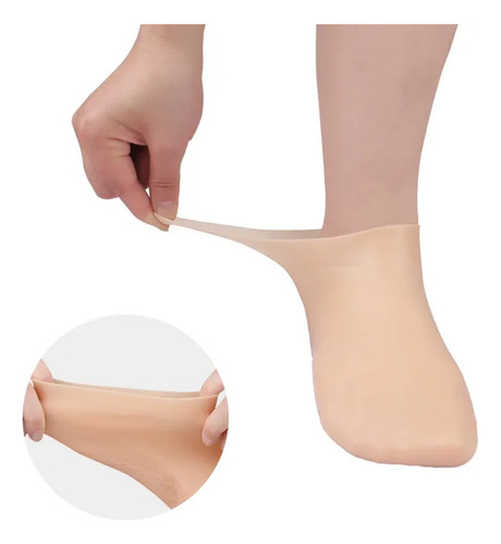 2 Pares Calcetines De Silicona Hidratantes