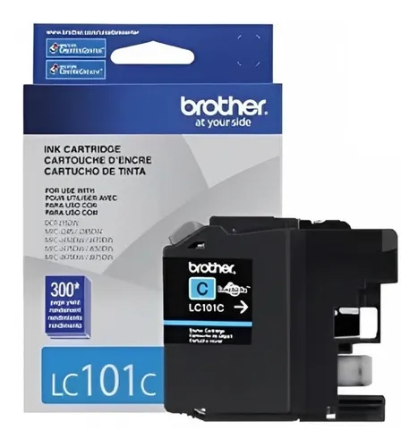 Cartucho De Tinta Brother Lc101c Cian