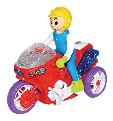 Brinquedo Infantil Moto Com Luz Música E Sons - 980