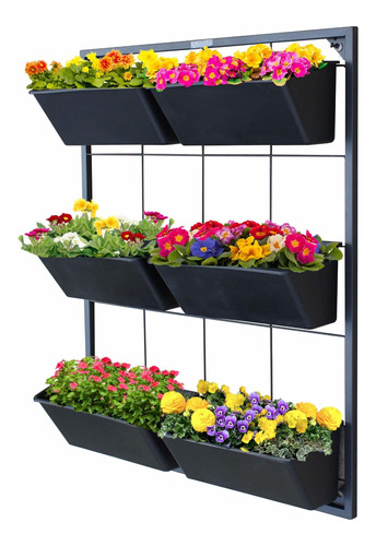 Garraiaceta Vertical Pared Para Jardin Colgar Flor