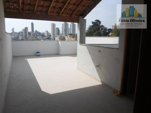 Imagem 29 de 30 de Cobertura Tipo Sem Condomínio Ultima Unidade Com 2 Dormitórios À Venda, 50 M² Por R$ 330.000 - Vila São Pedro - Santo André/sp - Co0099