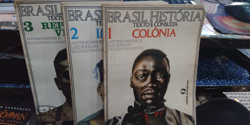 Brasil História - Texto E Consulta - 3 Volumes De Antonio...