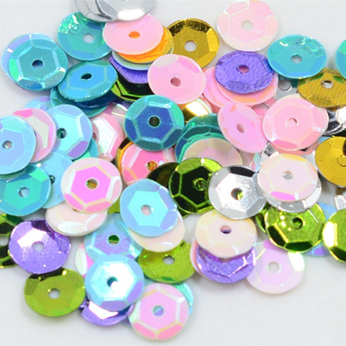 Conjunto De 2x Paquetes De Lentejuelas Brillantes Para