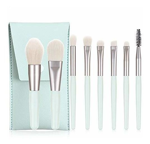 Brochas De Maquillaje - Makeup Brushes With Bag, 8pcs Profes