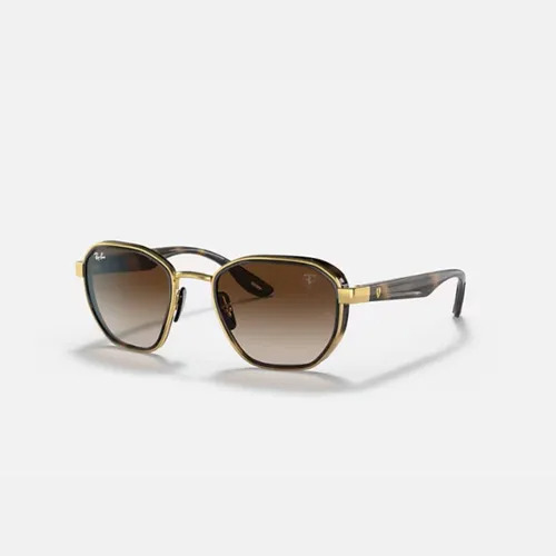Gafas Ray-ban Scuaderia Collection Ferrari Standard Carey Espejo Dorado Oscuro Dorado Oscuro Dorado Oscuro Marrón