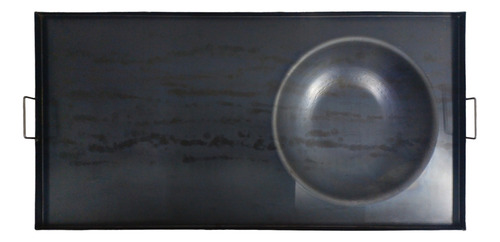 Comal Plancha 100 X 50 Cm Bola Abajo Placa Calibre 14