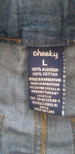 Pantalon De Jean Marca Cheeky Talle L Para Niña De 2 Años