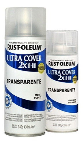 Aerosol Ultra Cover Rust Oleum Transparente | Giannoni