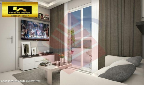 Imagem 2 de 7 de Lançamento De Apartamento Com 1 Dormitório No Forte - 1350