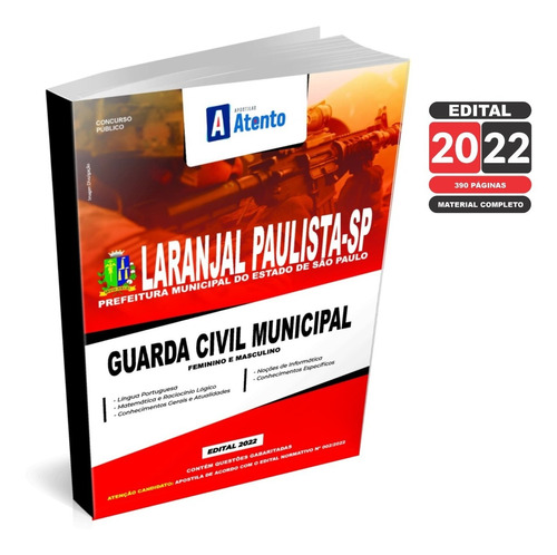 Apostila Laranjal Paulista-sp - Guarda Civil Municipal - Gcm