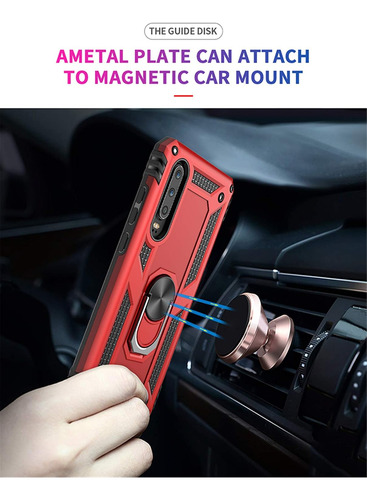 Funda Uso Rudo Golpes Para Huawei P30 Carcasa +mica Azul Huawei P30