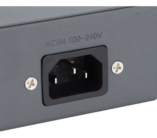 Switch Poe 4+2 Puertos 65w Detección Ip Cámara 100v Us Plug