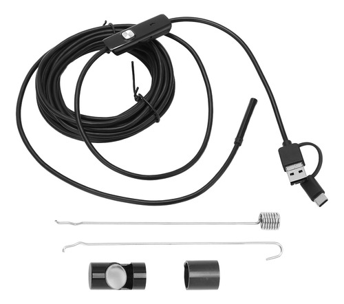 Endoscopio An100-5.5 Cable Flexible De 5.5 Mm 3 En 1 Para Te