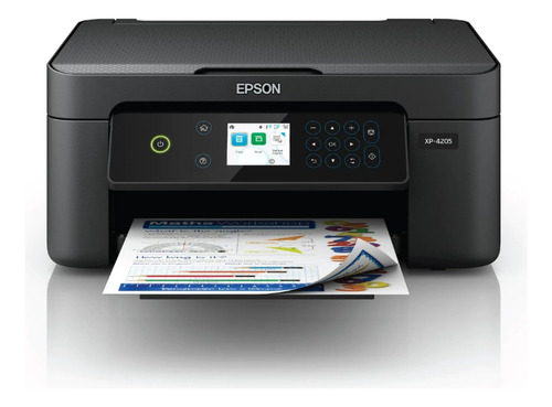 Impresora a color multifunción Epson Expression Home XP-4205 con wifi negra 100V/240V