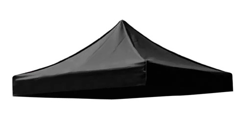 Lona Repuestode Toldo 3x3 Oxford Engomada Negra Impermeable 