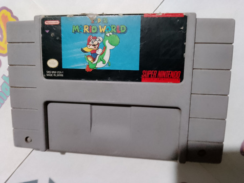 Juego Súper Mario World Snes