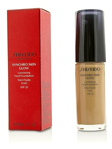 Shiseido Synchro Skin Glow Luminizing Fluid Foundation Spf