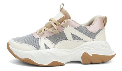 Imagen 2 de 6 de Tenis Sneakers Dama Tellenzi Dp07 Calzado Nacional