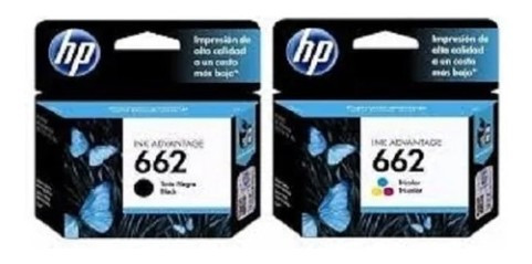 Cartucho Hp 122 662 664 21 22 92 93 60 901 Combo Tricolor