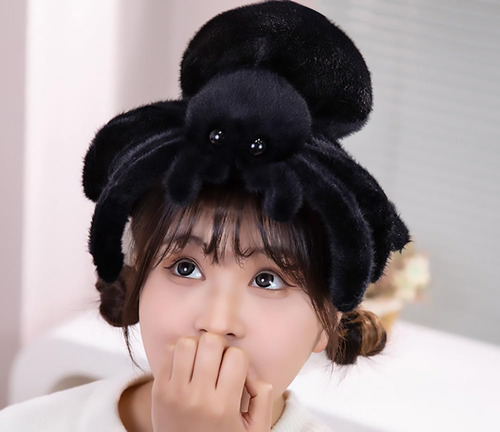 Hwd Muñecas De Araña De Peluche Suaves, Lindos Animales D.
