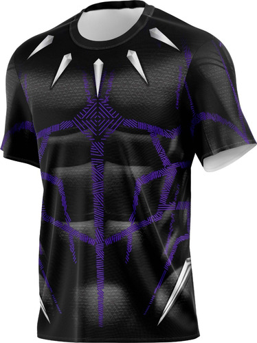 Pantera Negra - Camiseta Adulto - Tecido Dryfit