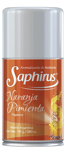 Saphirus Naranja Pimienta Aromatizador Pack X 3 Unidades
