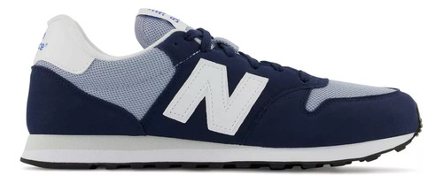 Zapatillas New Balance 500 color azul marino/gris - adulto 43 AR