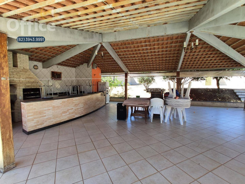 Imagem 7 de 30 de Excelente Casa No Anápolis City De 3 Terrenos - Piscina - Quintal Grande E Gramado - 4 Suítes - 1338 M² - Ca0372