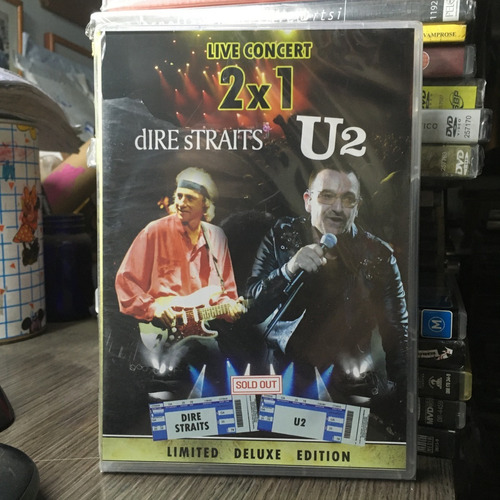 Dire Straits / U2 - Live Concert 2x1 (2010) 2 Dvds