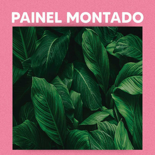 Panel de papel pintado 3D con hojas de corazones verdes de 3 m