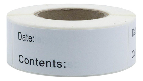 500 Uds Etiquetas Adhesivas De Papel Para Almacenamiento De