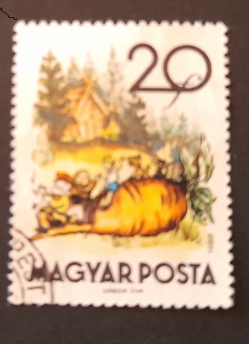 Sello Postal - Hungría - Cuentos Infantiles - 1960