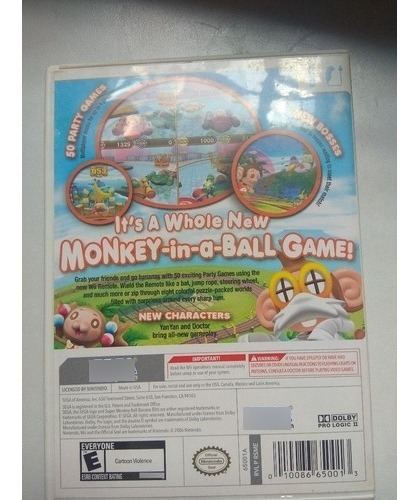 Super Monkey Ball Banana Blitz Wii Nintendo (Usado)
