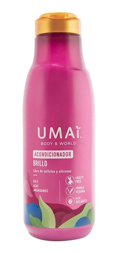 Acondicionador Brillo 385ml Umai