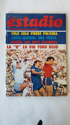 Revista Estadio N°1866 La U Lo Vió Todo Rojo (ee65 (Usado)