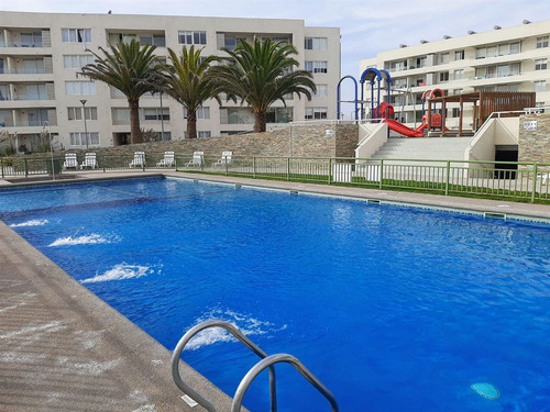 Venta Depto Amoblado Jardines Pacifico 2, 2d Y 1b,la Serena