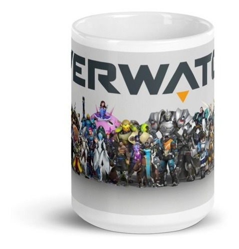 Overwatch Taza Grande 15 Oz Personajes Gamer Heroes Juego